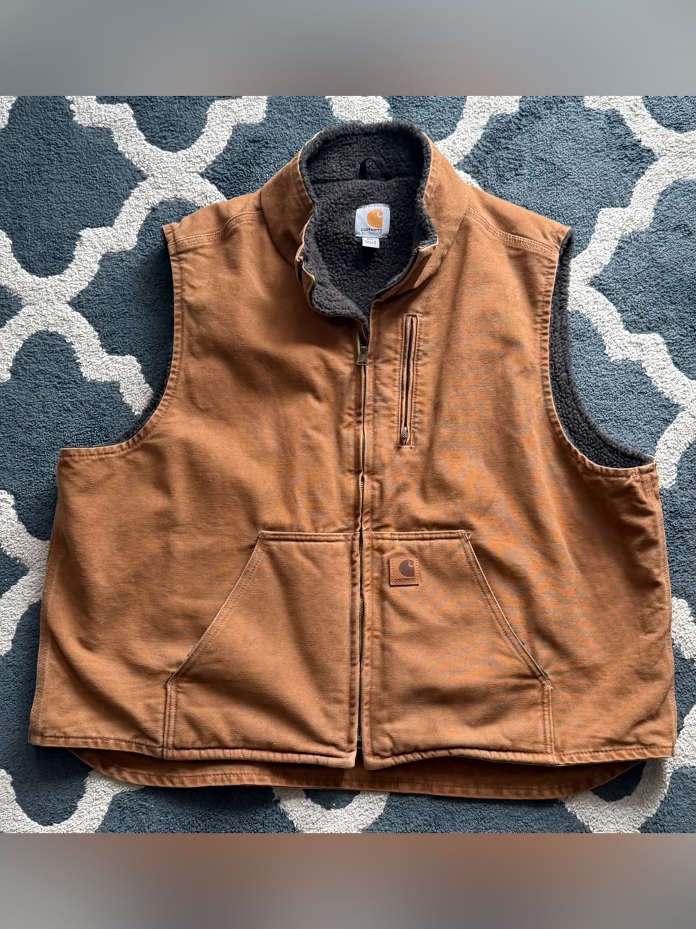 Carhartt Fawn Sherpa Fleece Vest